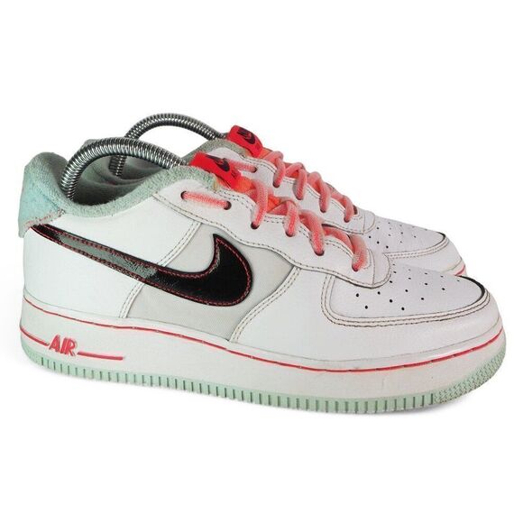 Nike Air Force 1 '07 LV8 GS 'White Atomic Pink' DD7709-100 Youth 7 Women's 8.5 - Picture 4 of 12